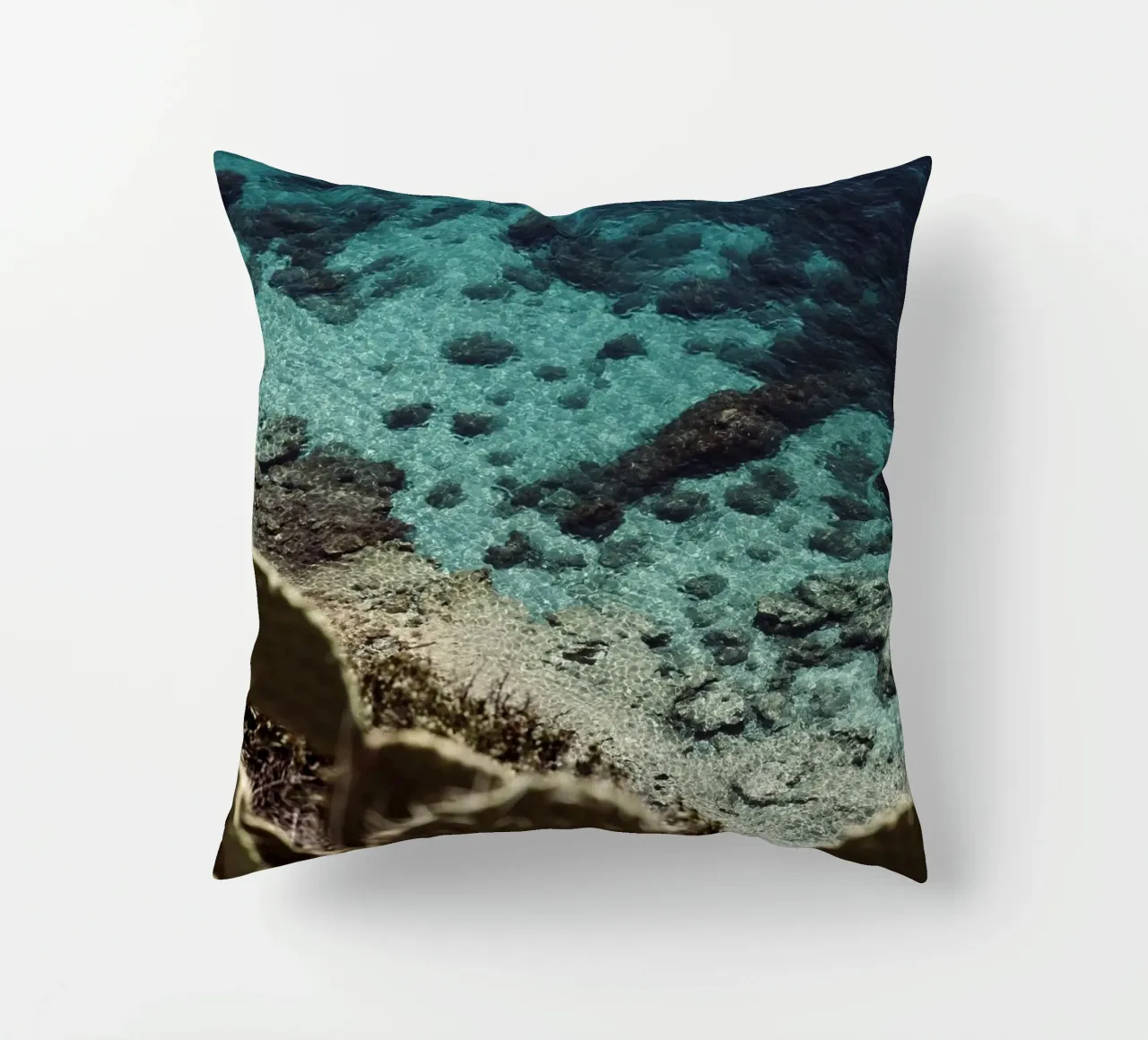 Botanical Italian coast cuscino da photolovers