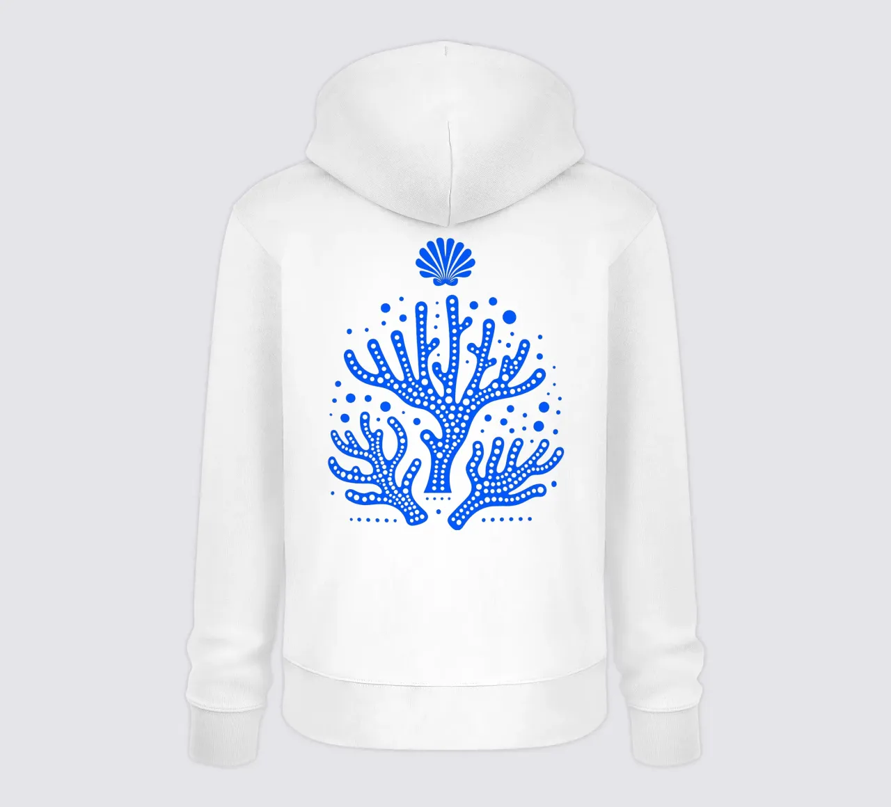 Sogno d'oceano blu cobalto felpa con cappuccio da SilverPegasus