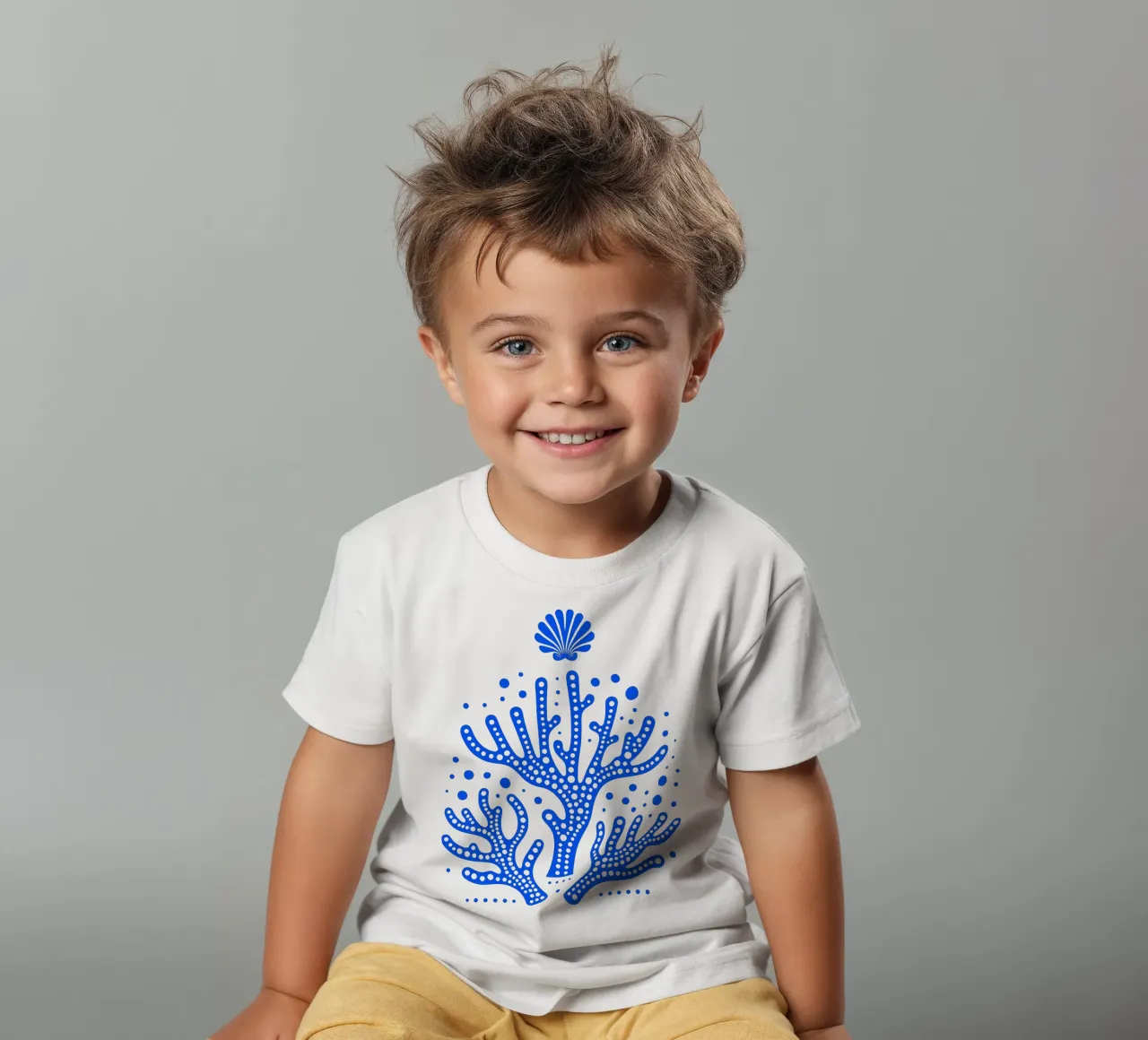 Ocean Dream Kobaltblau Kinder T-Shirt von SilverPegasus