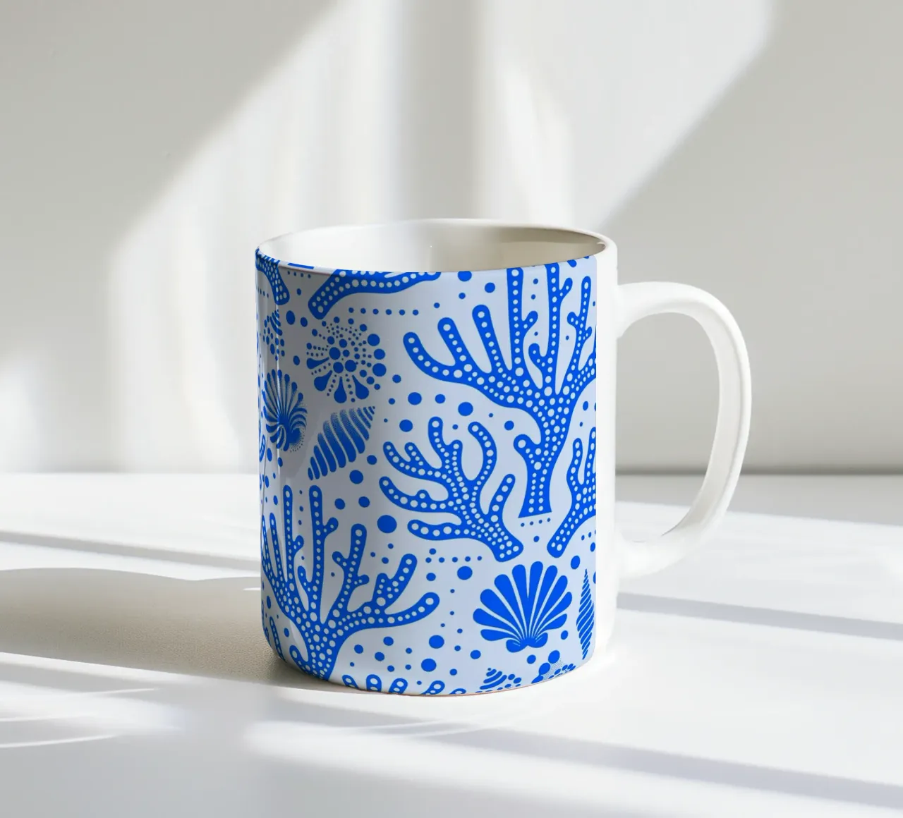 Sogno d'oceano blu cobalto tazza in ceramica da SilverPegasus