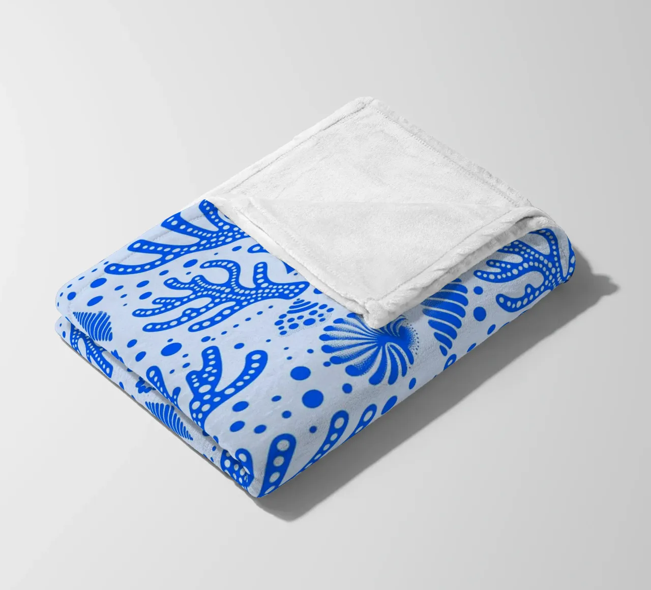 Sogno d'oceano blu cobalto coperta in pile da SilverPegasus