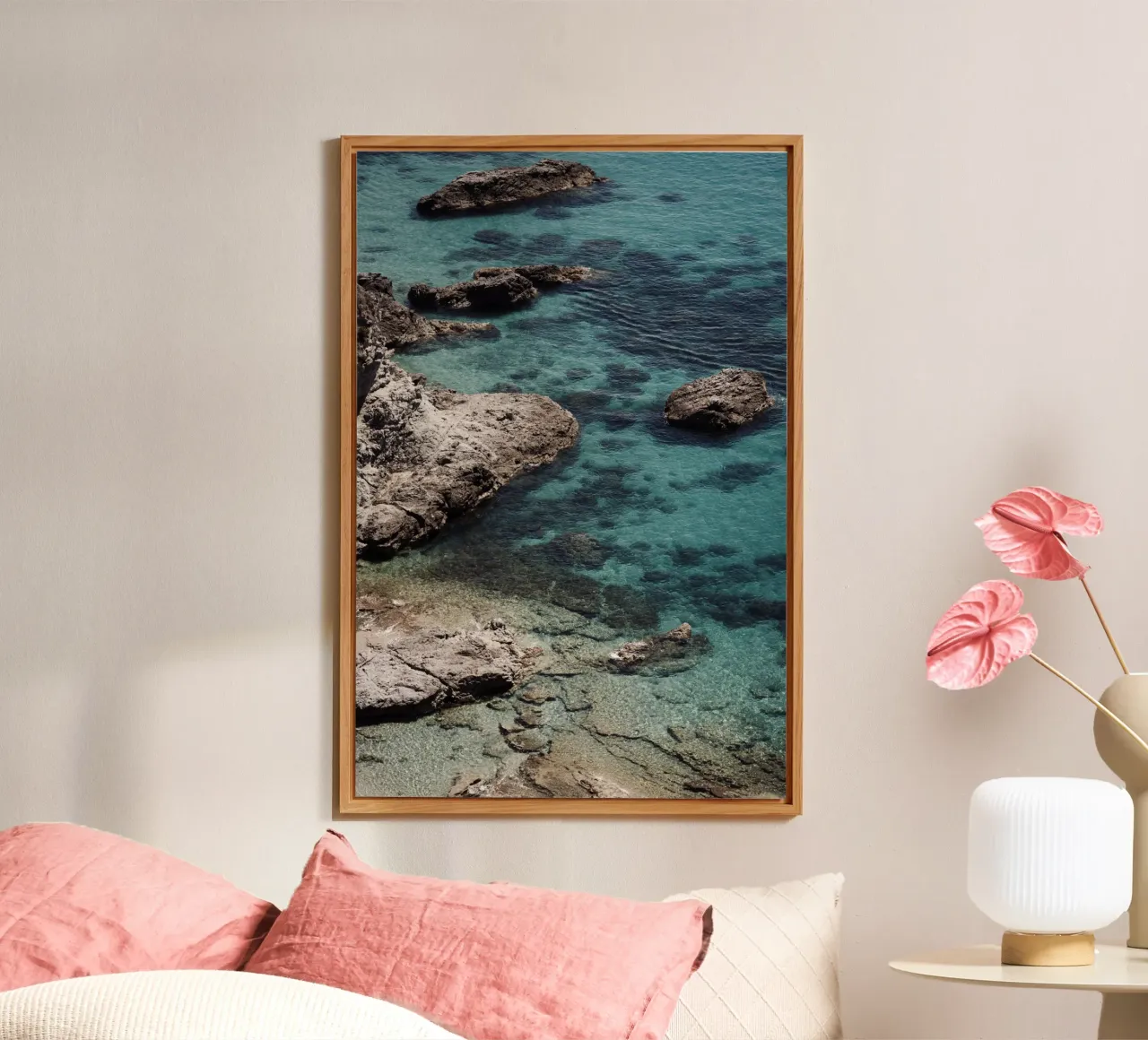 Italian coast in Calabria alluminio dibond da photolovers