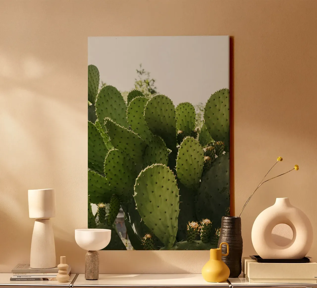 Cactus in Calabria tela con Cornice a cassetta da photolovers