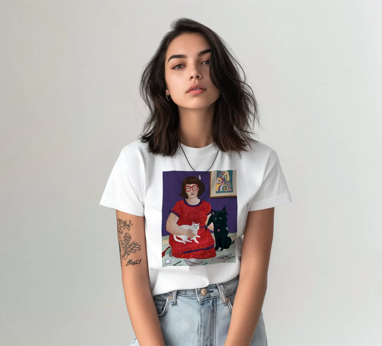 Ruby Musa Felina t-shirt da Pake Nebula
