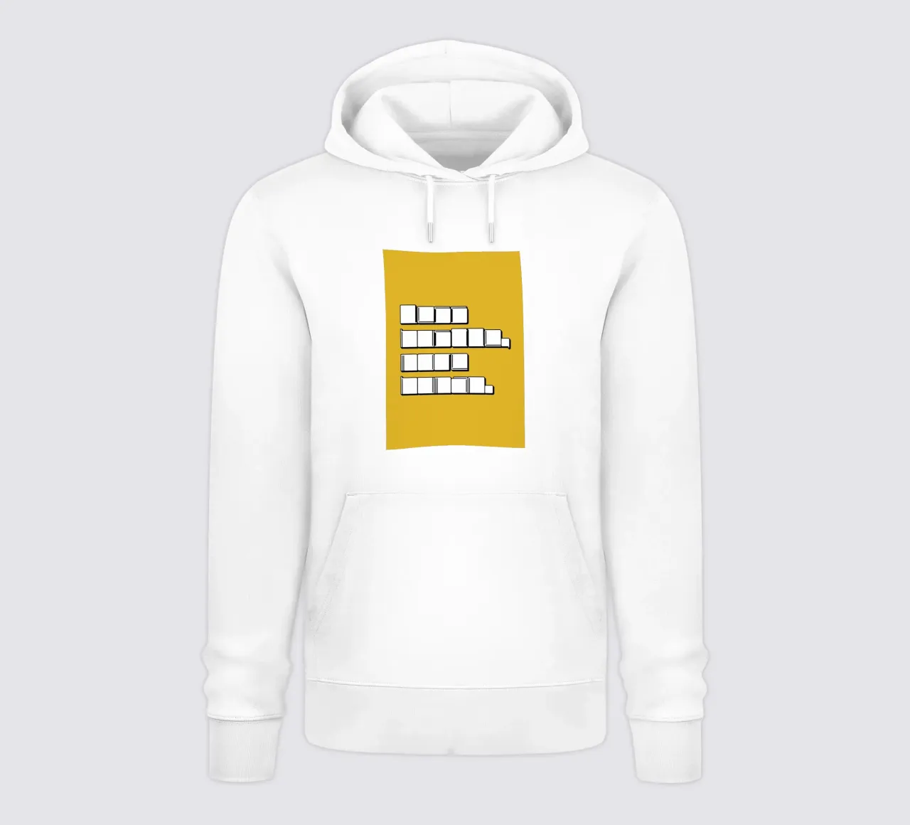 LESS HUSTLE, MORE HUMAN. felpa con cappuccio da Einfach Uebel