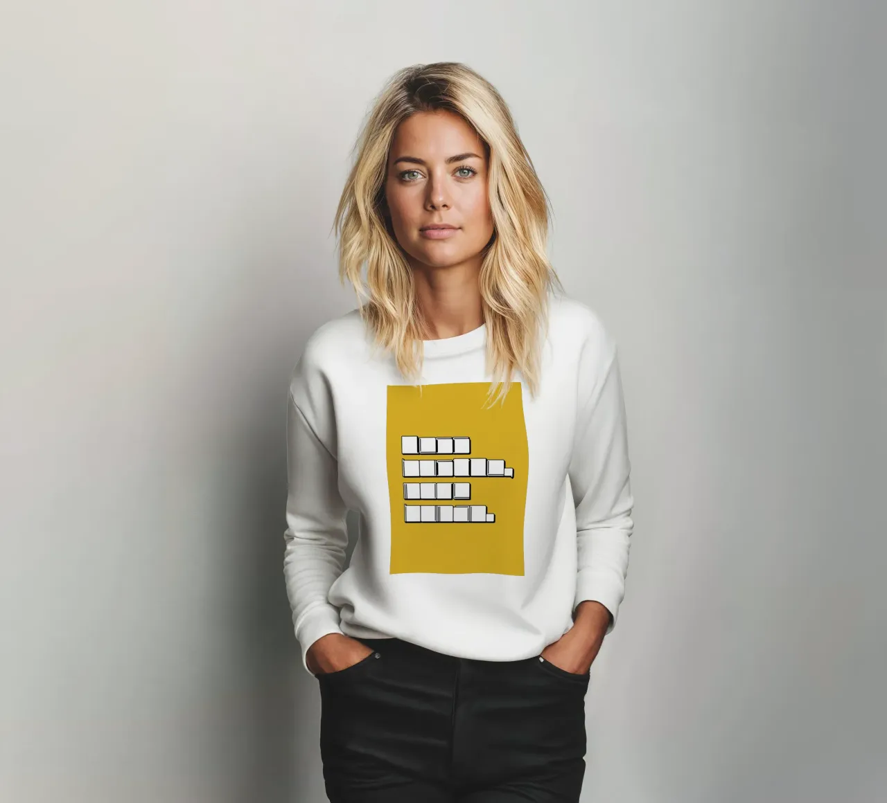 LESS HUSTLE, MORE HUMAN. felpa da Einfach Uebel