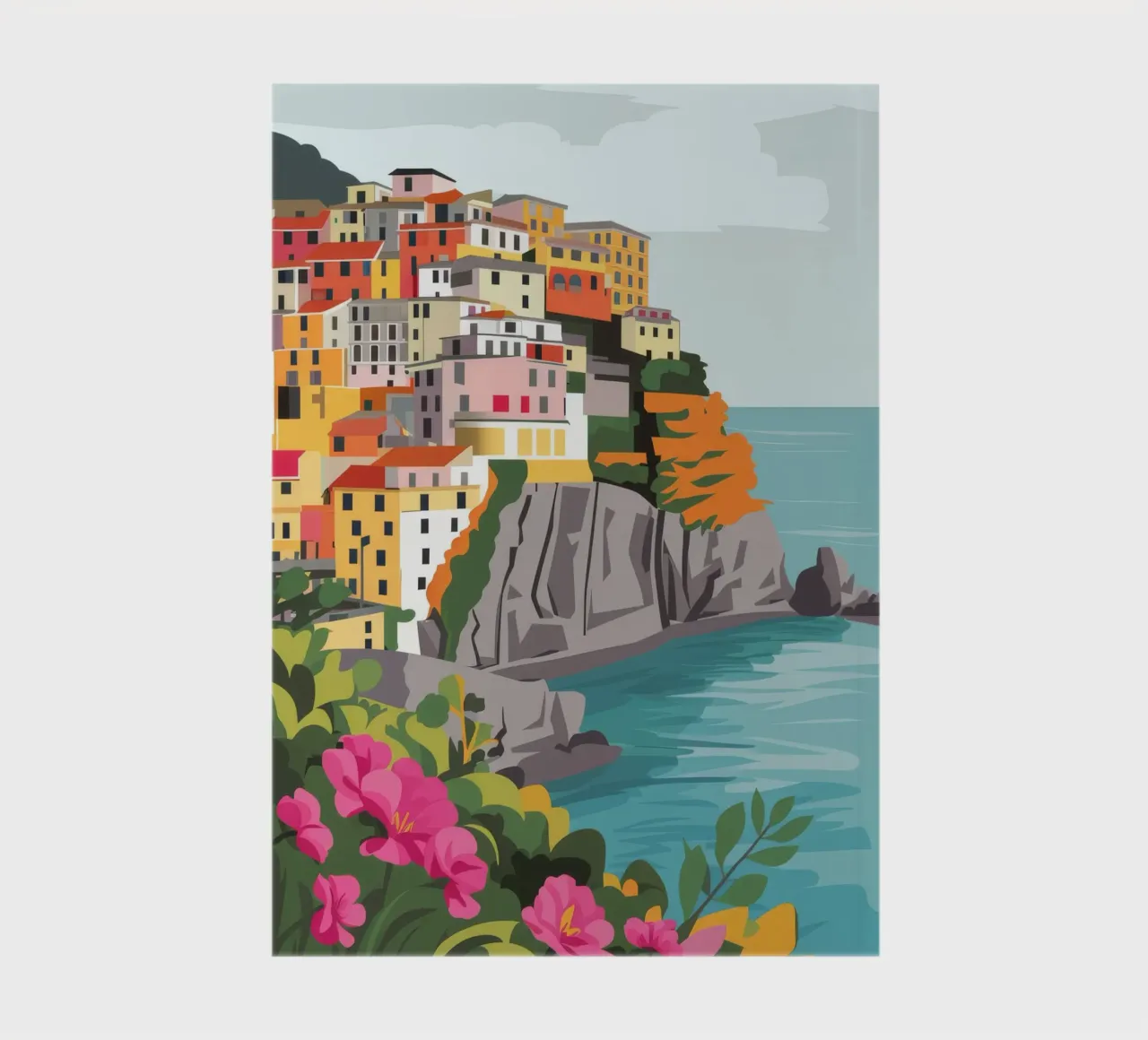 Azure Cliffside Vista notebook by Pake Nebula