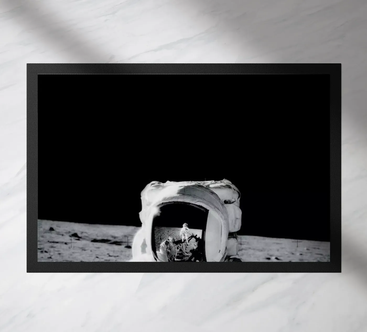 Reflection on the Moon zerbino da Vintage by JUNIQE