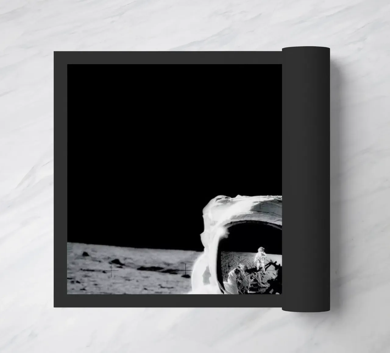 Reflection on the Moon zerbino da Vintage by JUNIQE