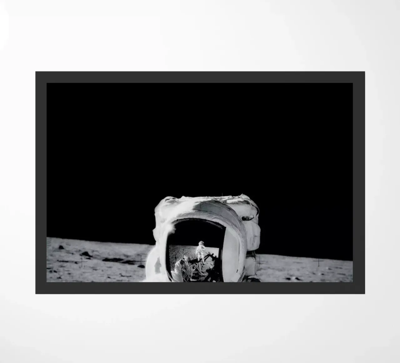 Reflection on the Moon zerbino da Vintage by JUNIQE