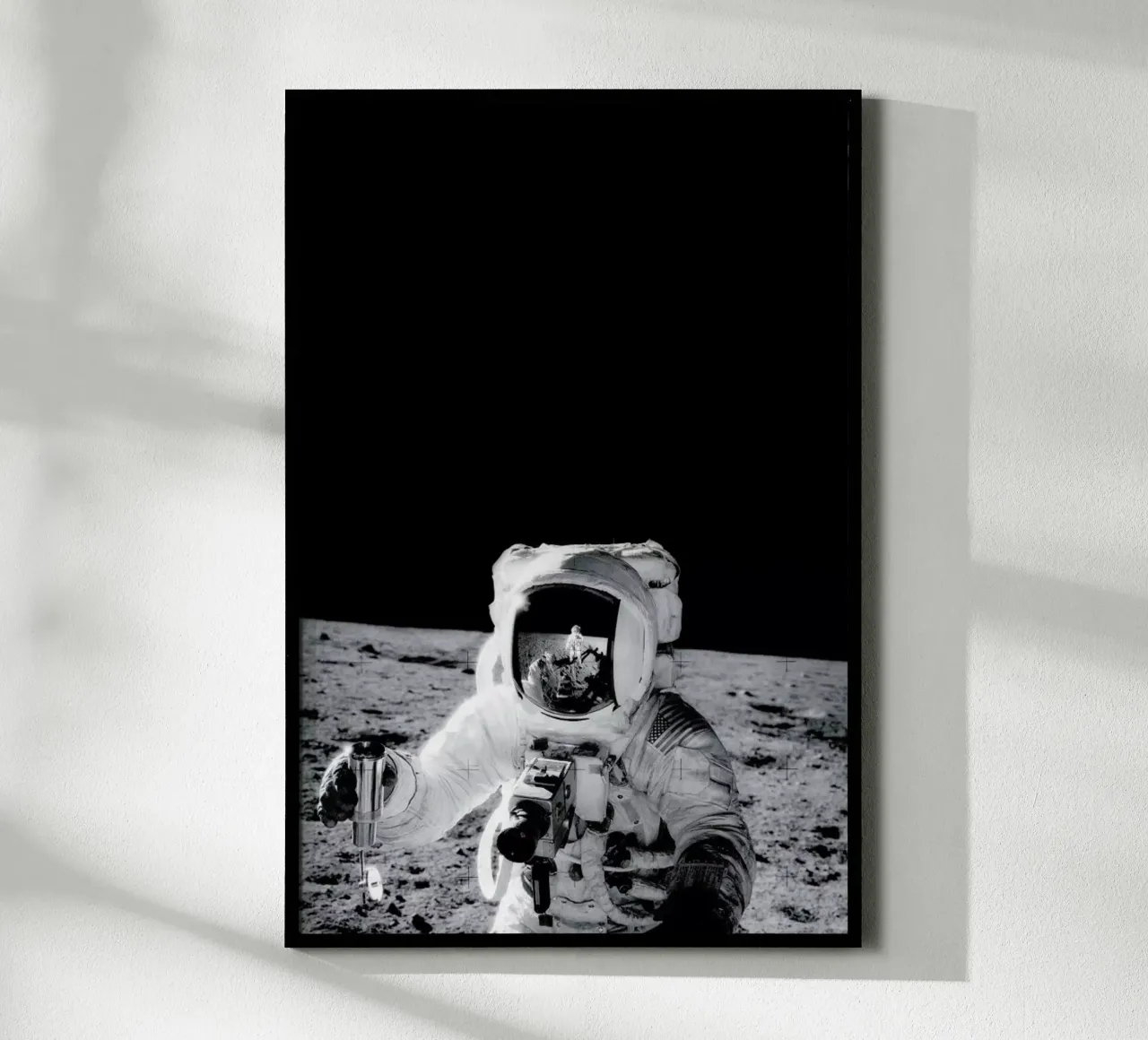 Reflection on the Moon poster da Vintage by JUNIQE