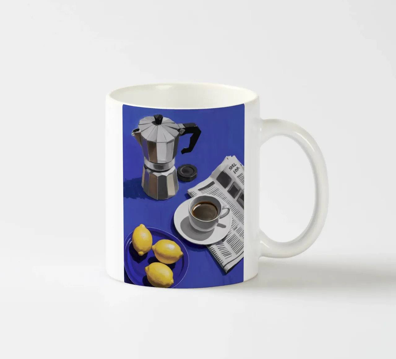 Rituale del caffè Cobalto tazza in ceramica da Pake Nebula