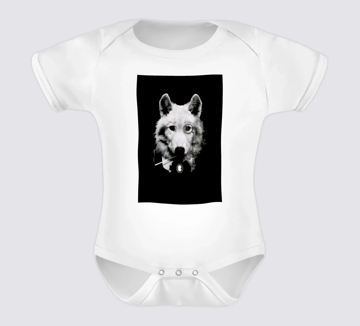 Classy Wolf body bébé de Wouter Rikken