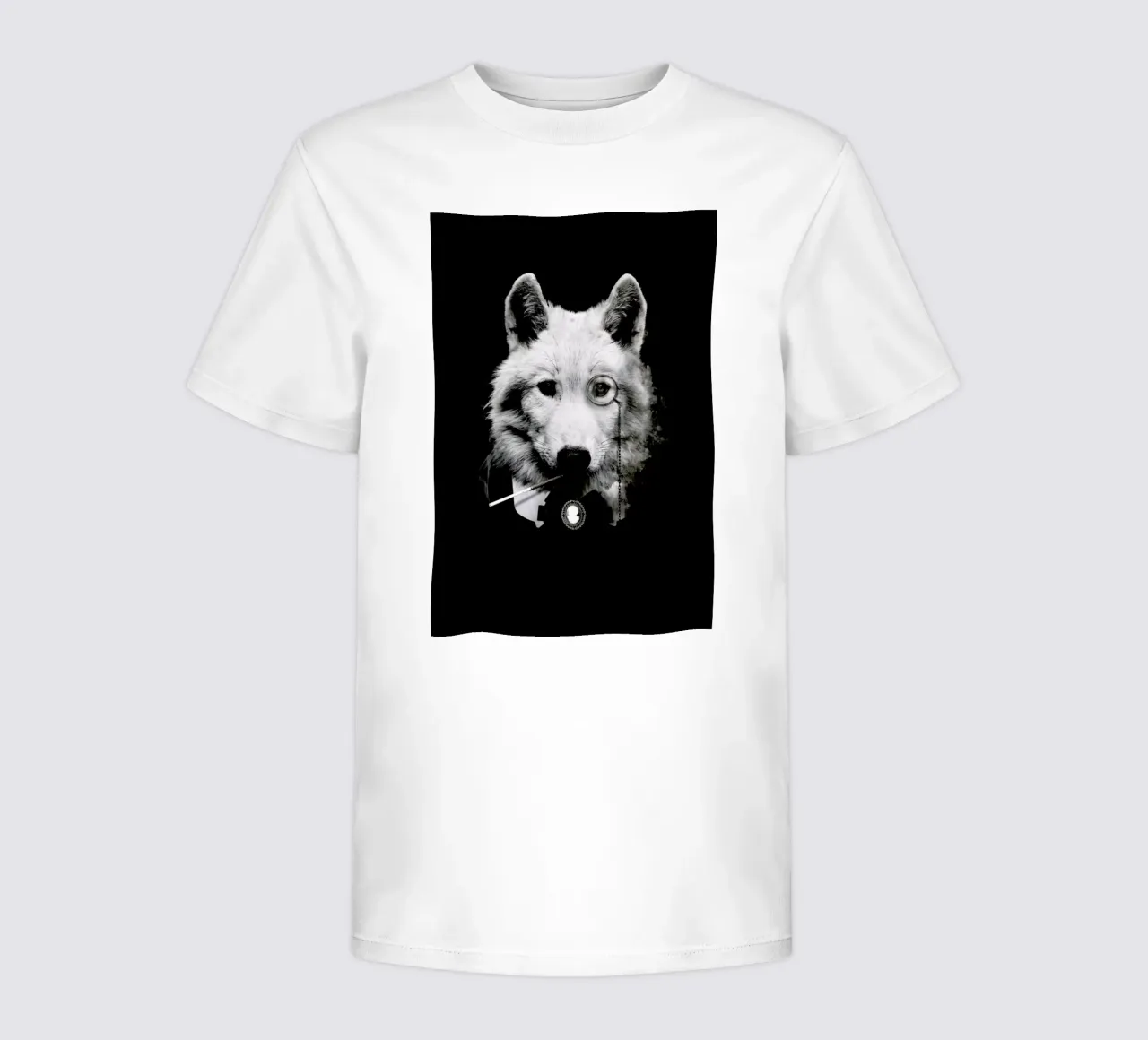 Classy Wolf t-shirt bambini da Wouter Rikken