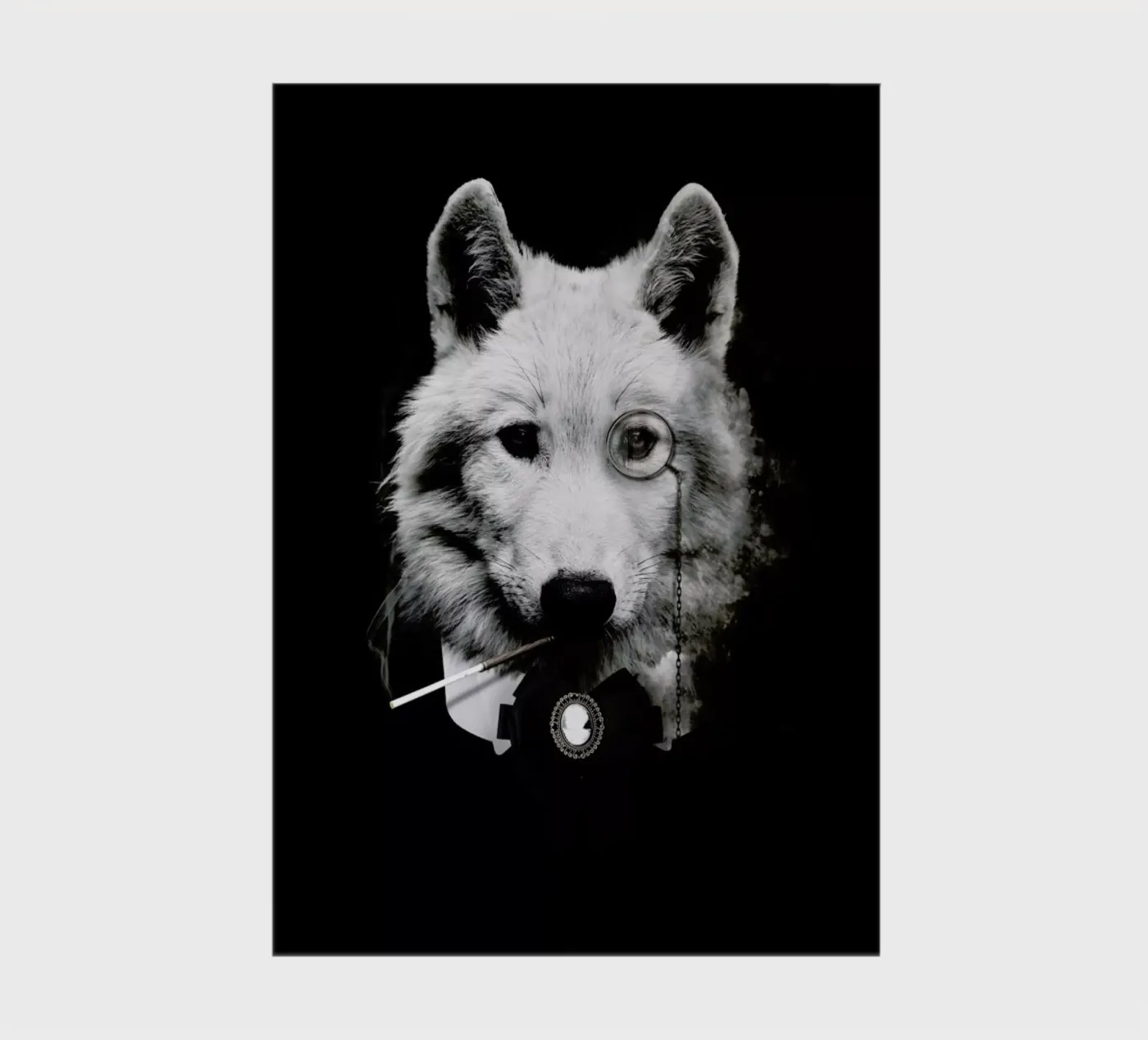 Classy Wolf notebook by Wouter Rikken