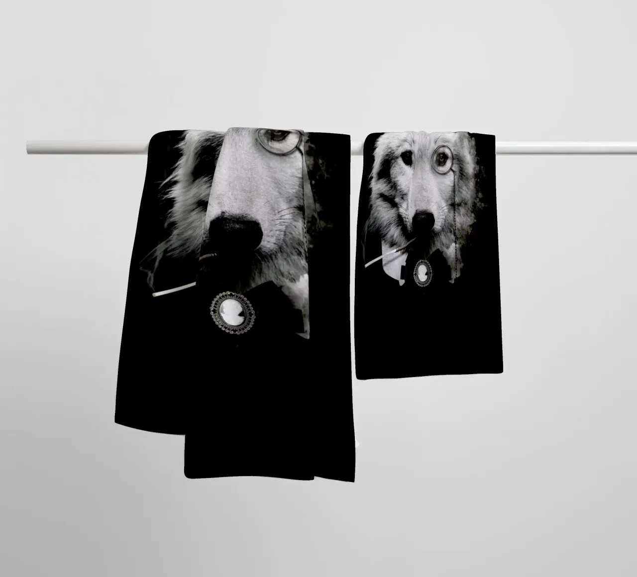 Classy Wolf asciugamano da bagno da Wouter Rikken