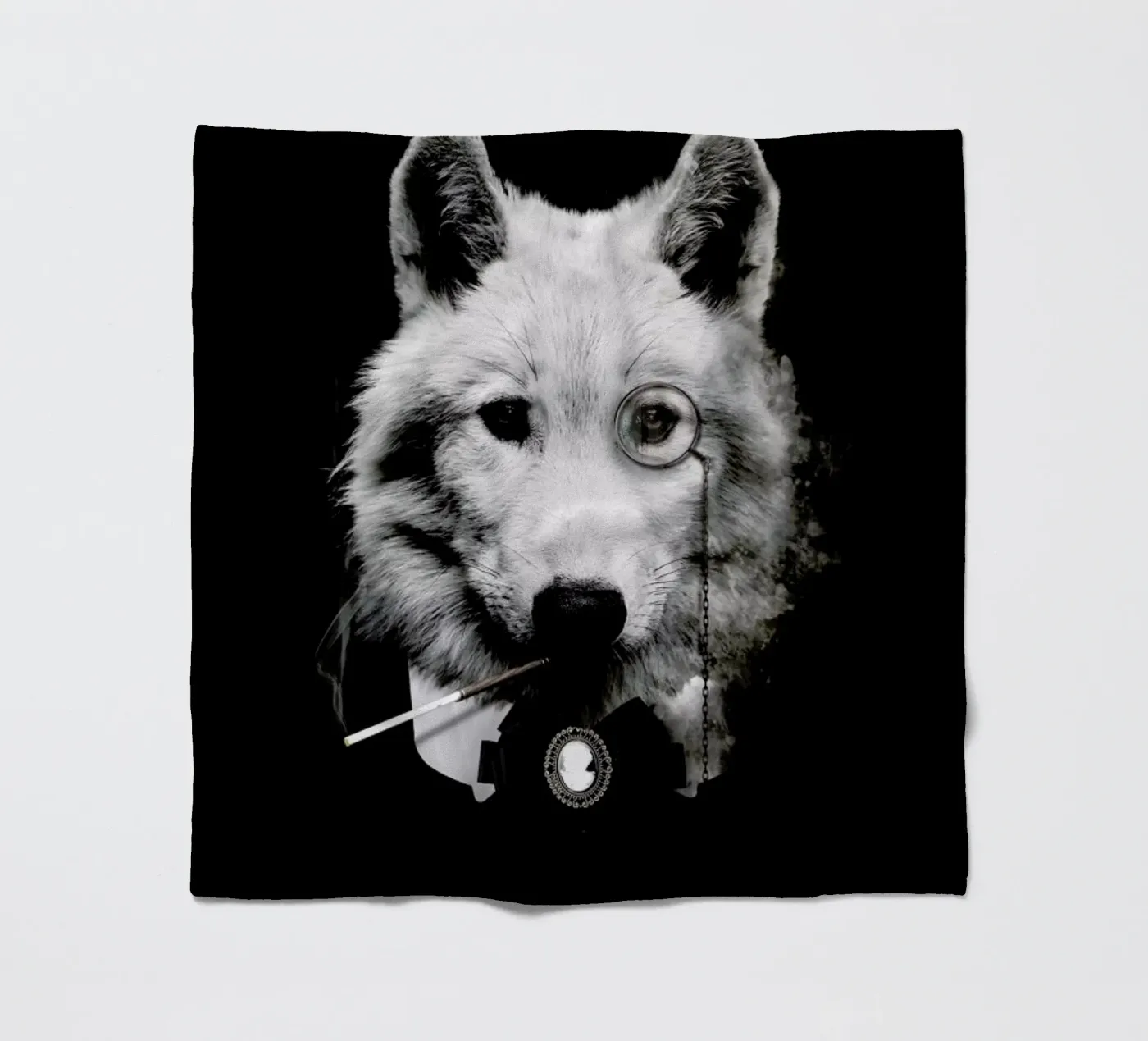 Classy Wolf coperta in pile da Wouter Rikken