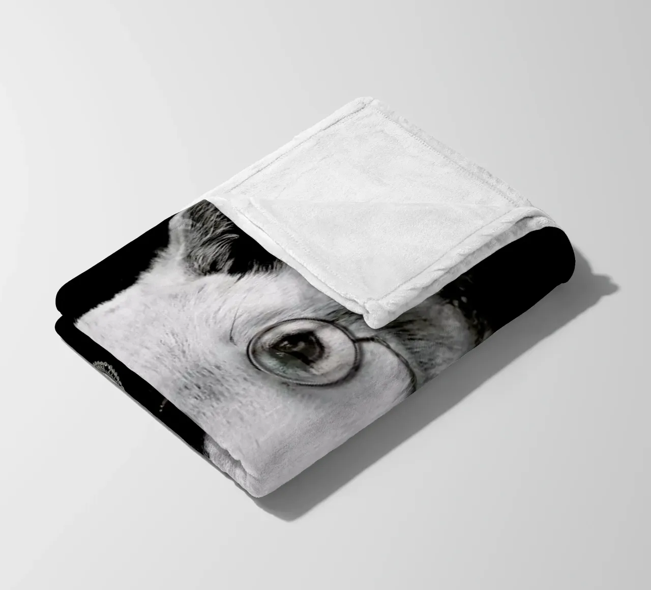 Classy Wolf Fleecedecke von Wouter Rikken