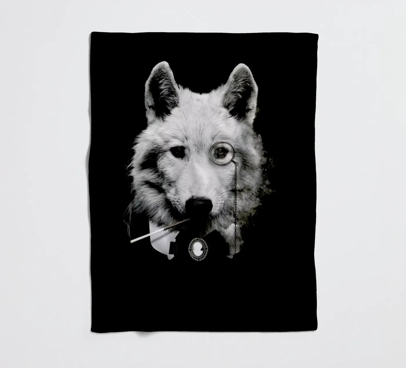 Classy Wolf coperta in pile da Wouter Rikken