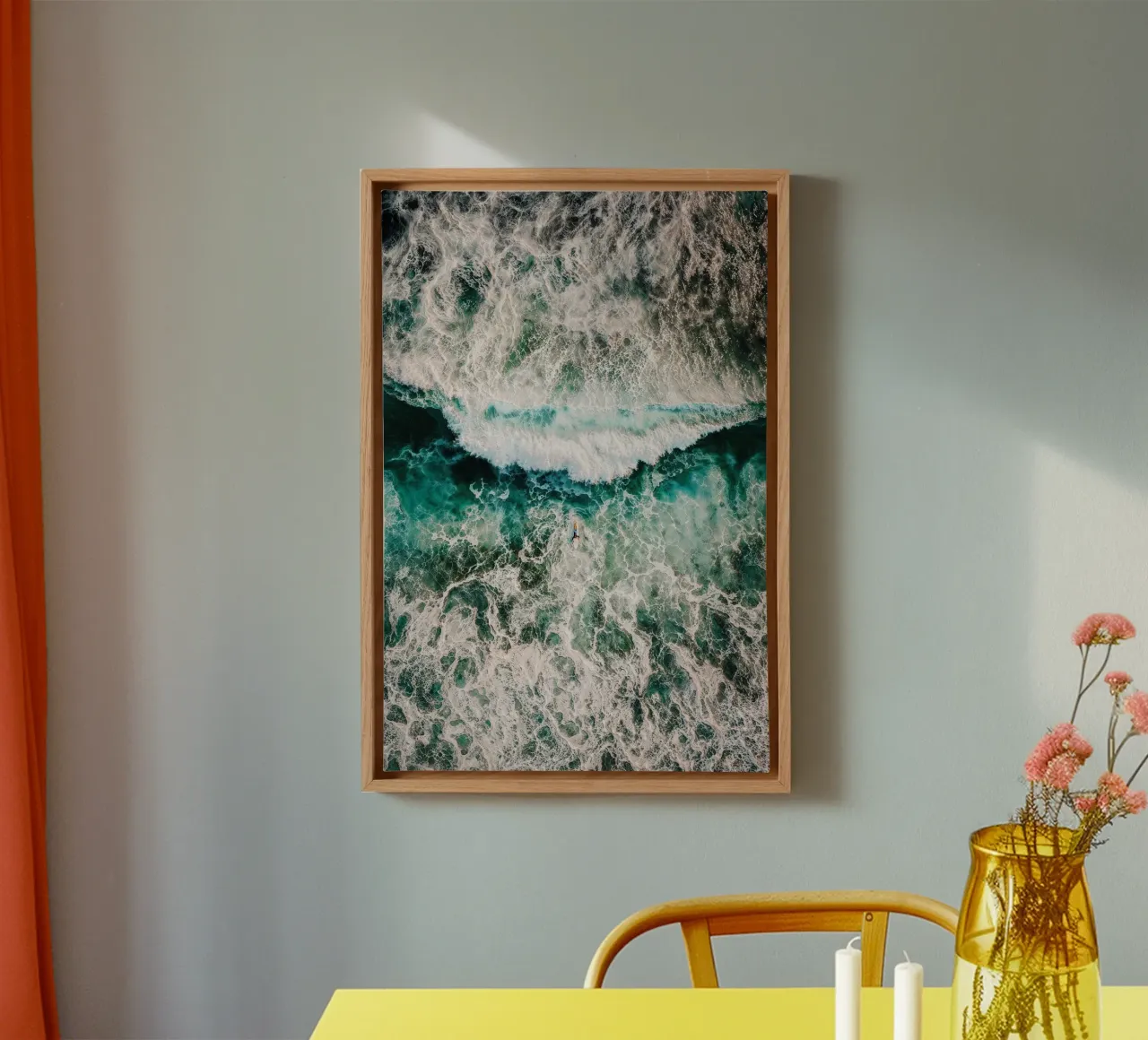 One with the Sea canvas by BLICKPUNKT