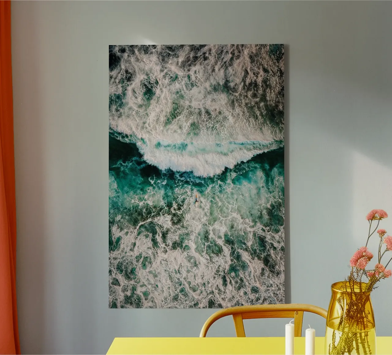 One with the Sea canvas by BLICKPUNKT