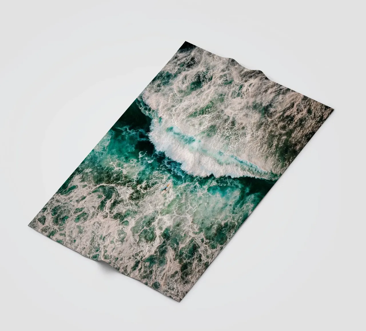 Un tutt'uno con il mare coperta in pile da BLICKPUNKT
