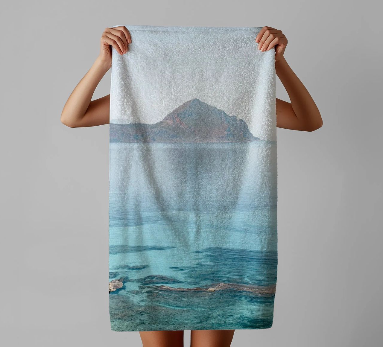 View from Sicily asciugamano da bagno da photolovers