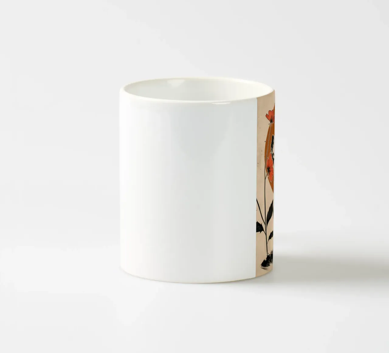 Beagle Vintage Grafik tazza in ceramica da WILD ART