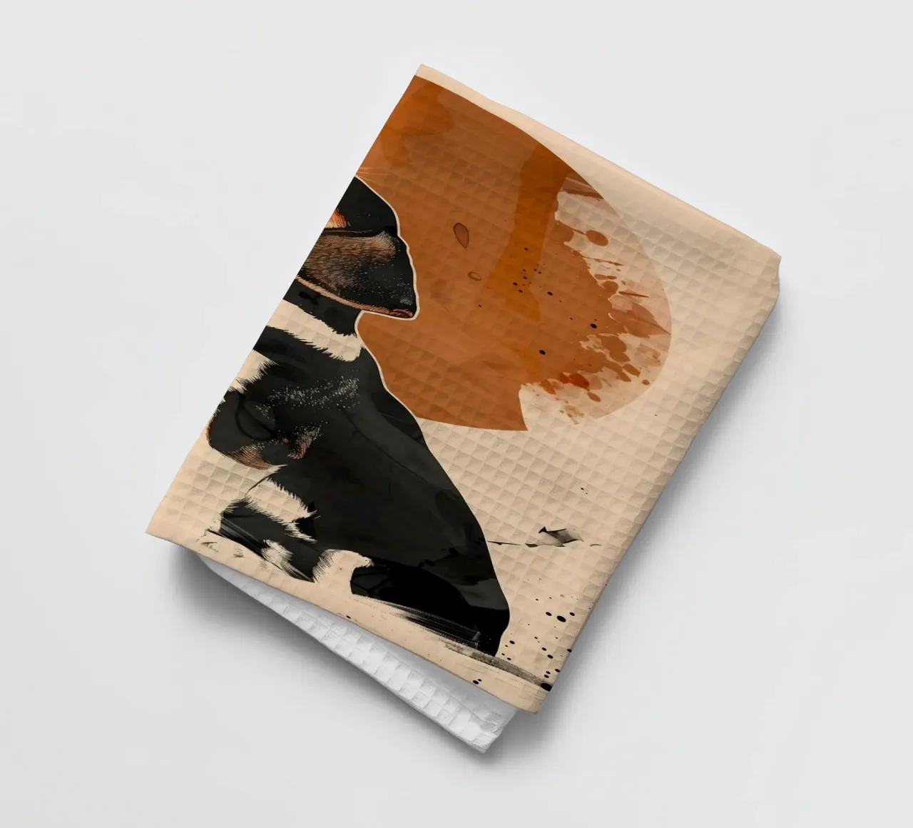 Beagle Vintage Grafik canovaccio da cucina da WILD ART
