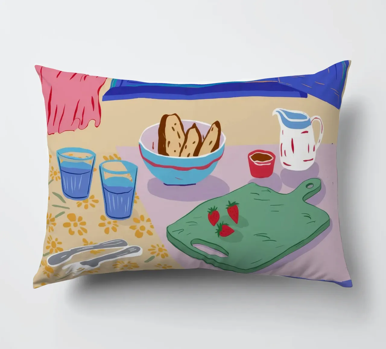 Diffusione del mattino ceruleo cuscino da Pake Nebula