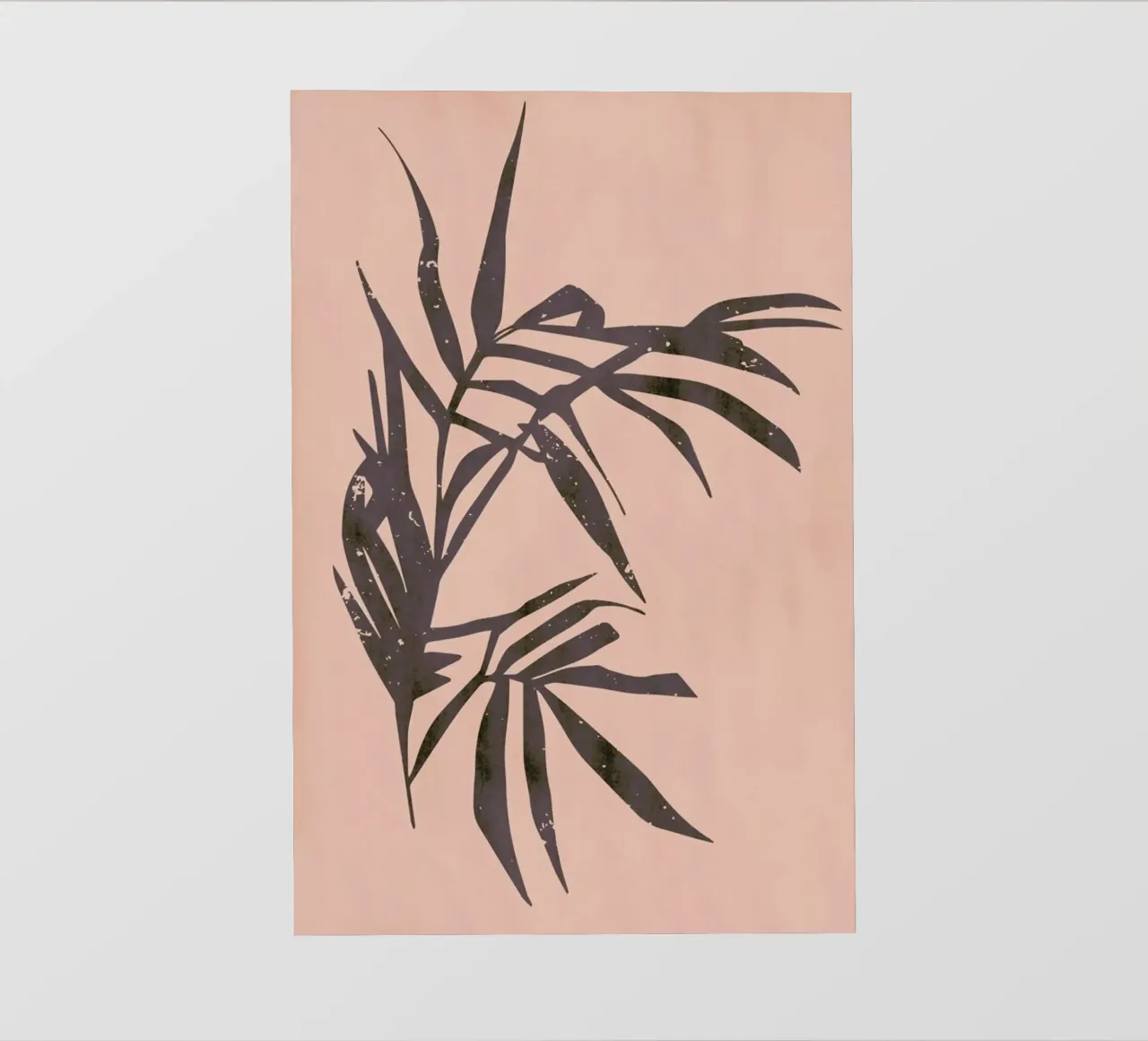 Plant in Blush Light pellicola backlit da Pure