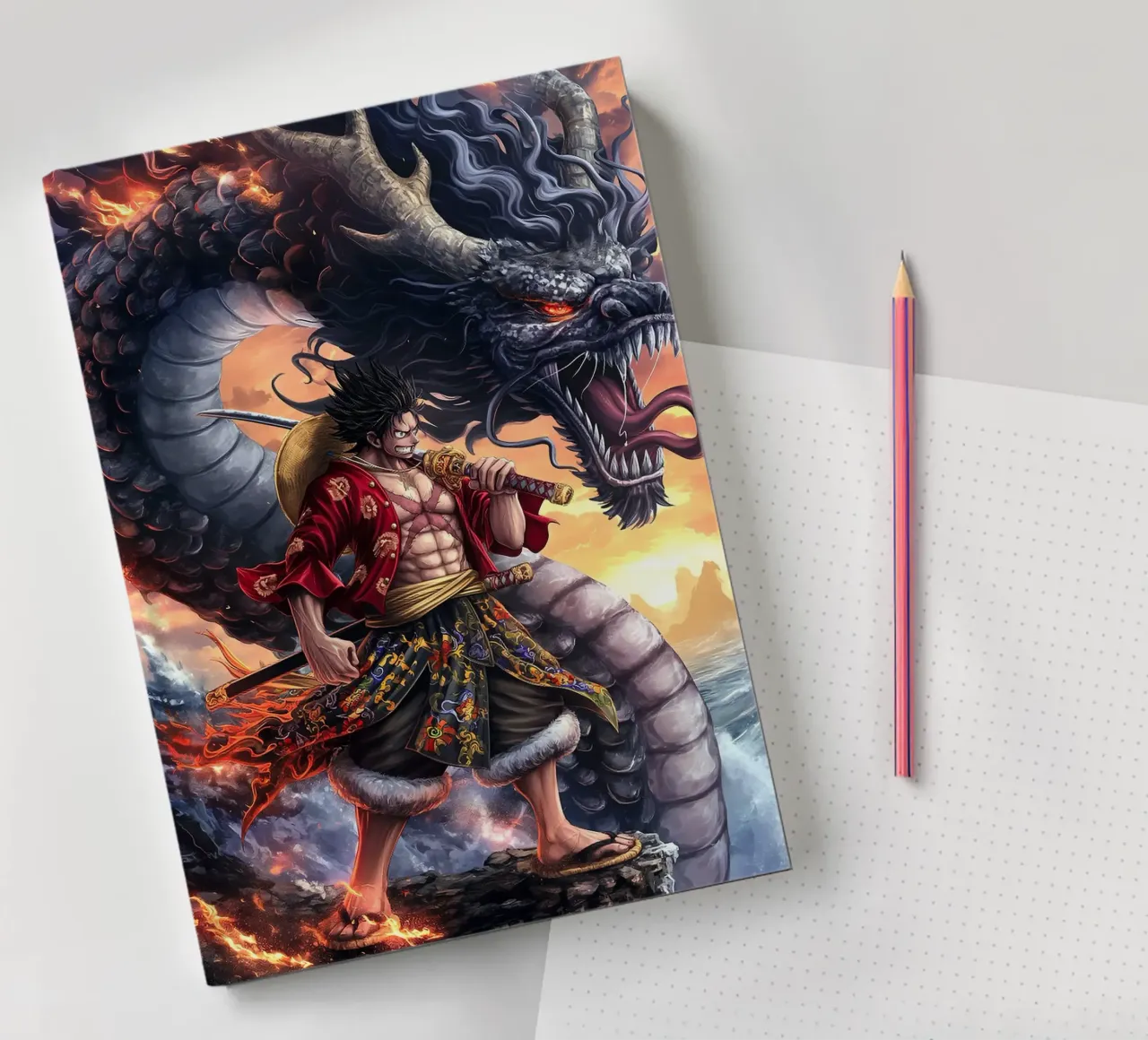One Piece notebook by Fleur de Lys
