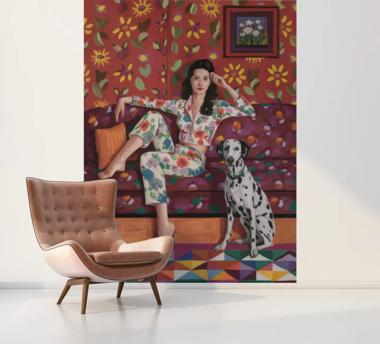 Dalmatien Lounging Elegance papier peint photo de Pake Nebula