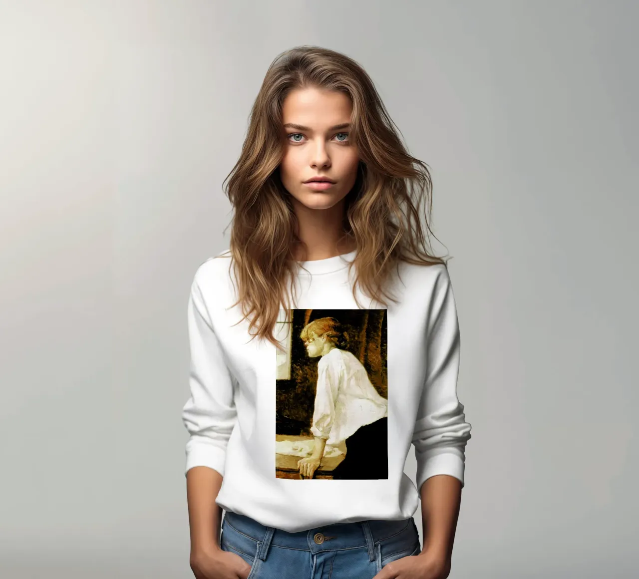 Toulouse-Lautrec -  The Laundress felpa da Vintage by JUNIQE