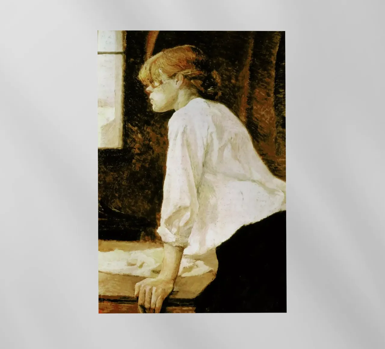 Toulouse-Lautrec -  The Laundress pellicola backlit da Vintage by JUNIQE