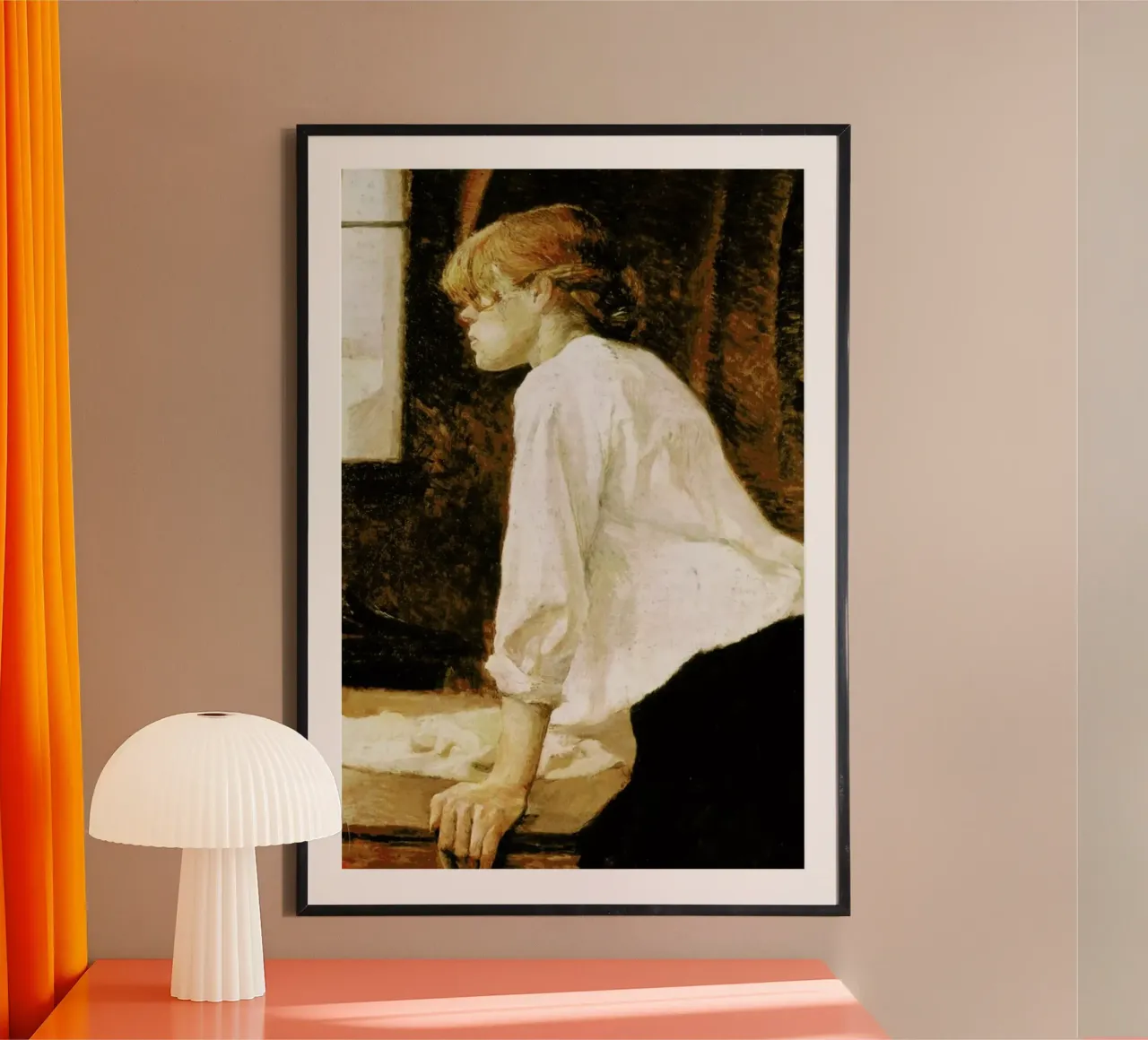 Toulouse-Lautrec -  The Laundress hahnemühle by Vintage by JUNIQE