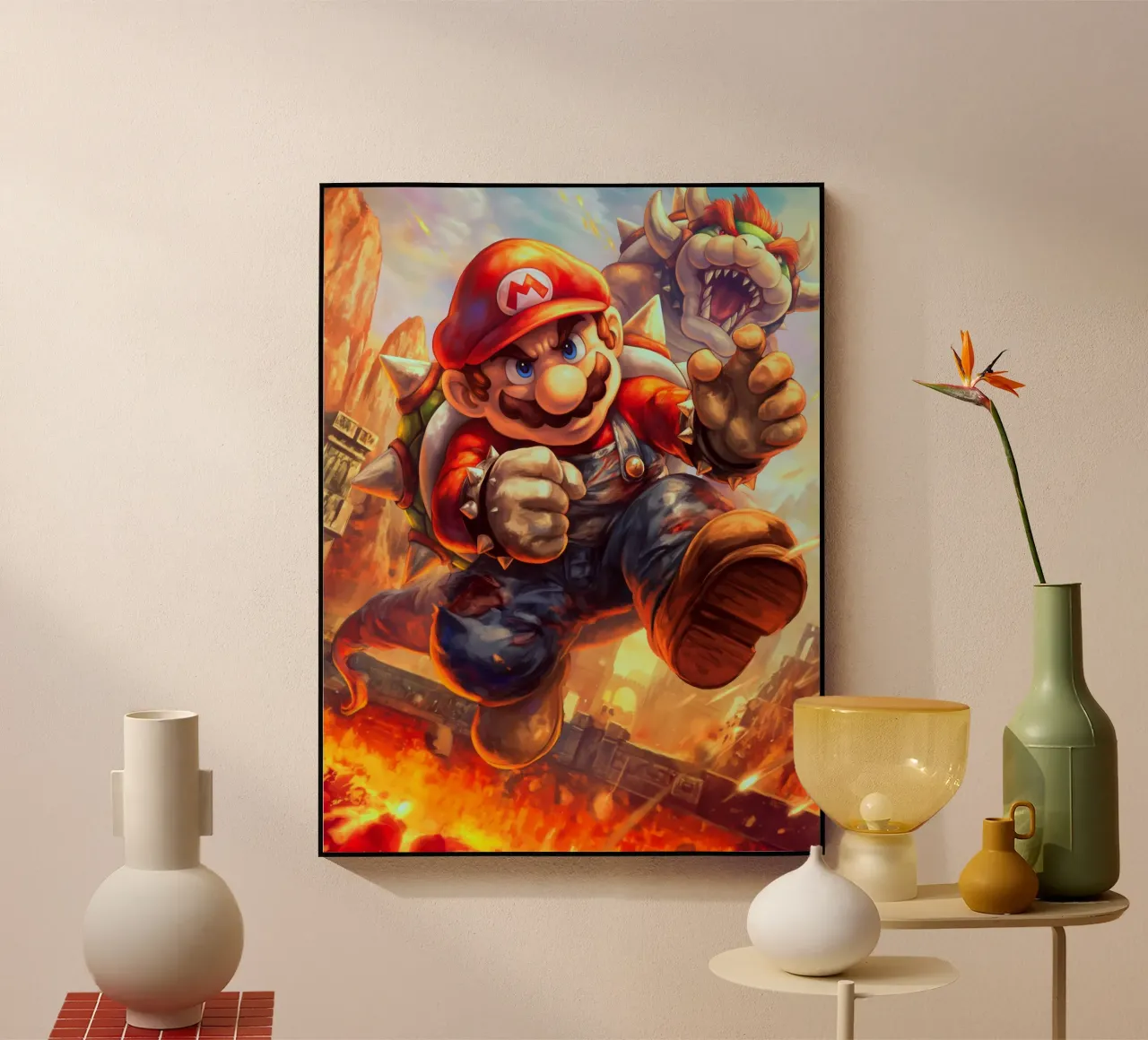 Super Mario plexiglass da Fleur de Lys