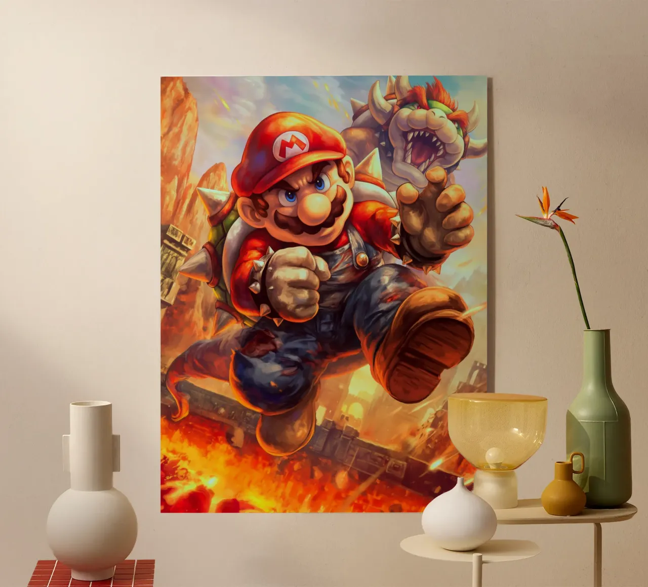 Super Mario plexiglass da Fleur de Lys