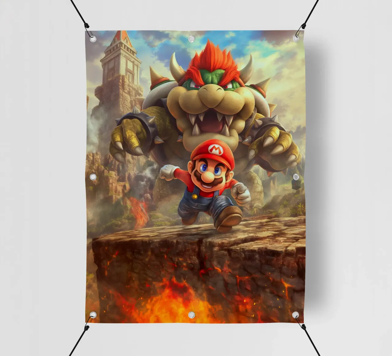 Super Mario telo in pvc da Fleur de Lys