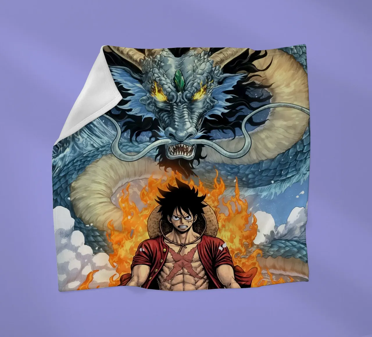 Un pezzo coperta in pile da Fleur de Lys