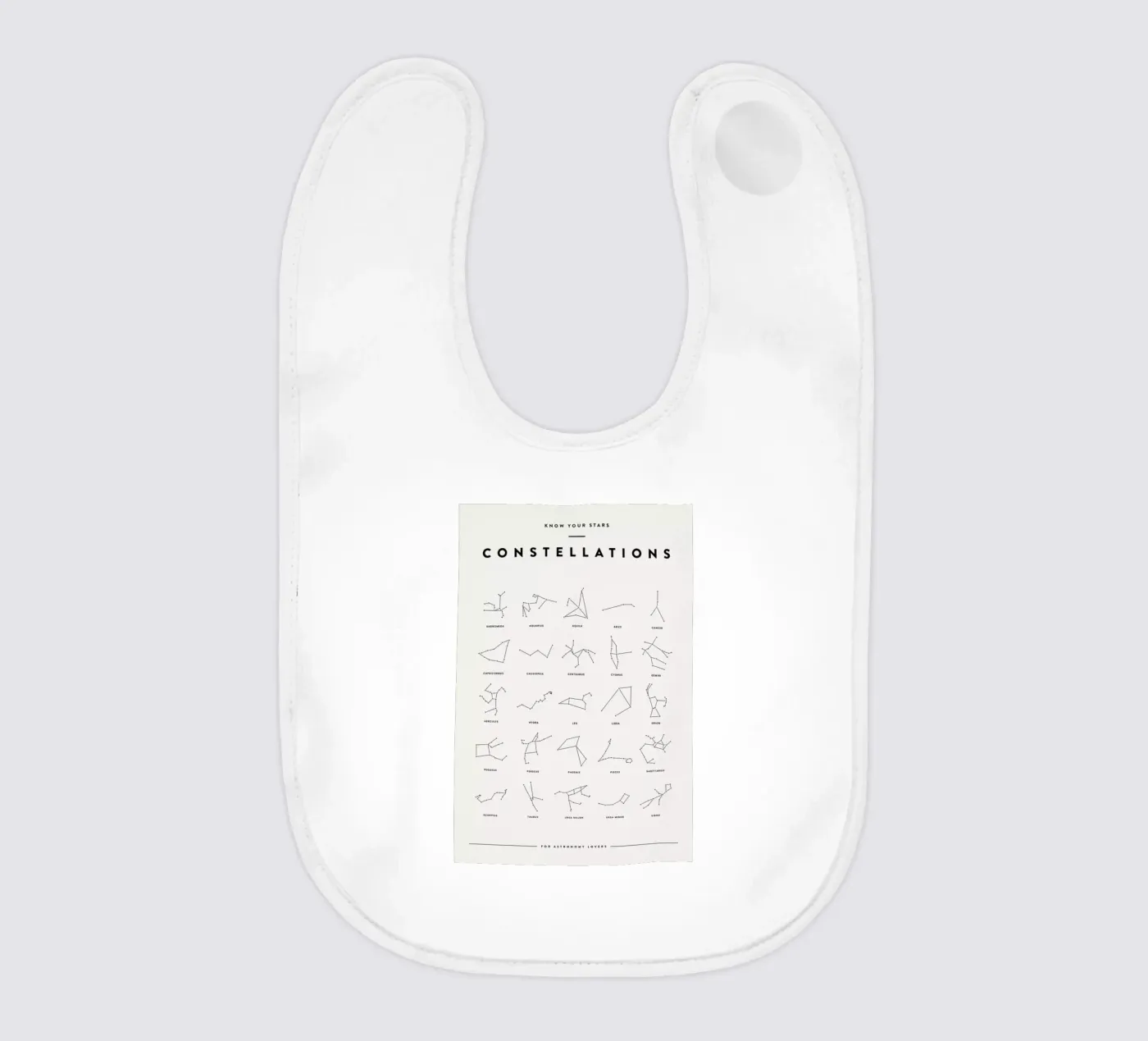 Constellation Chart 2 bavaglino da daylight design studio