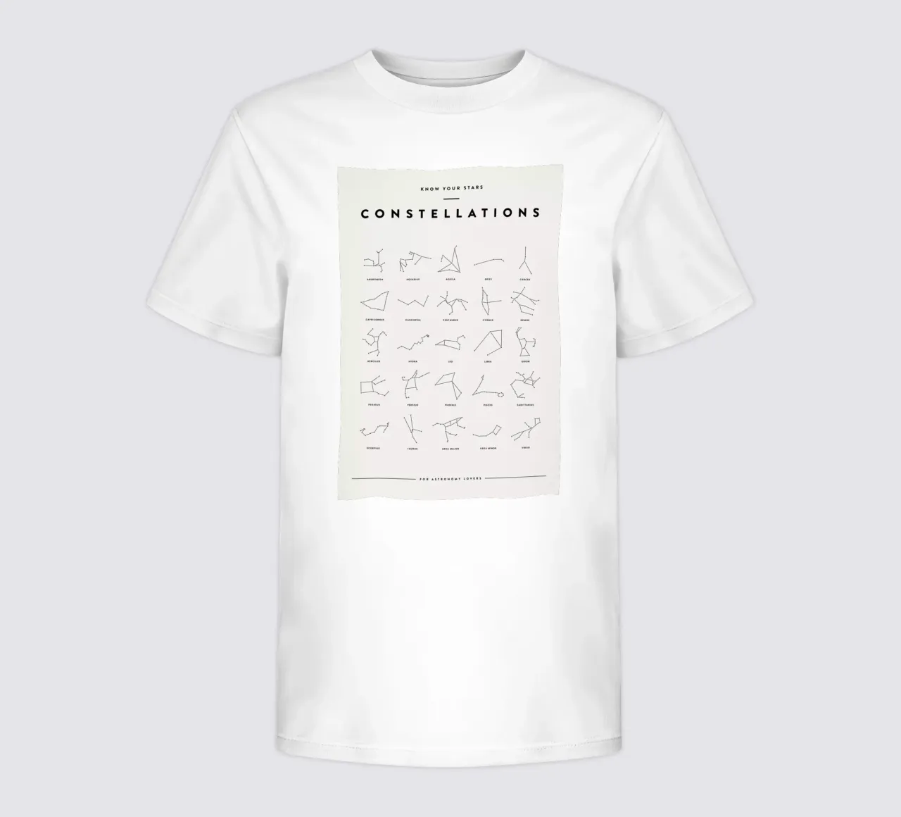 Constellation Chart 2 kids t-shirt by daylight design studio