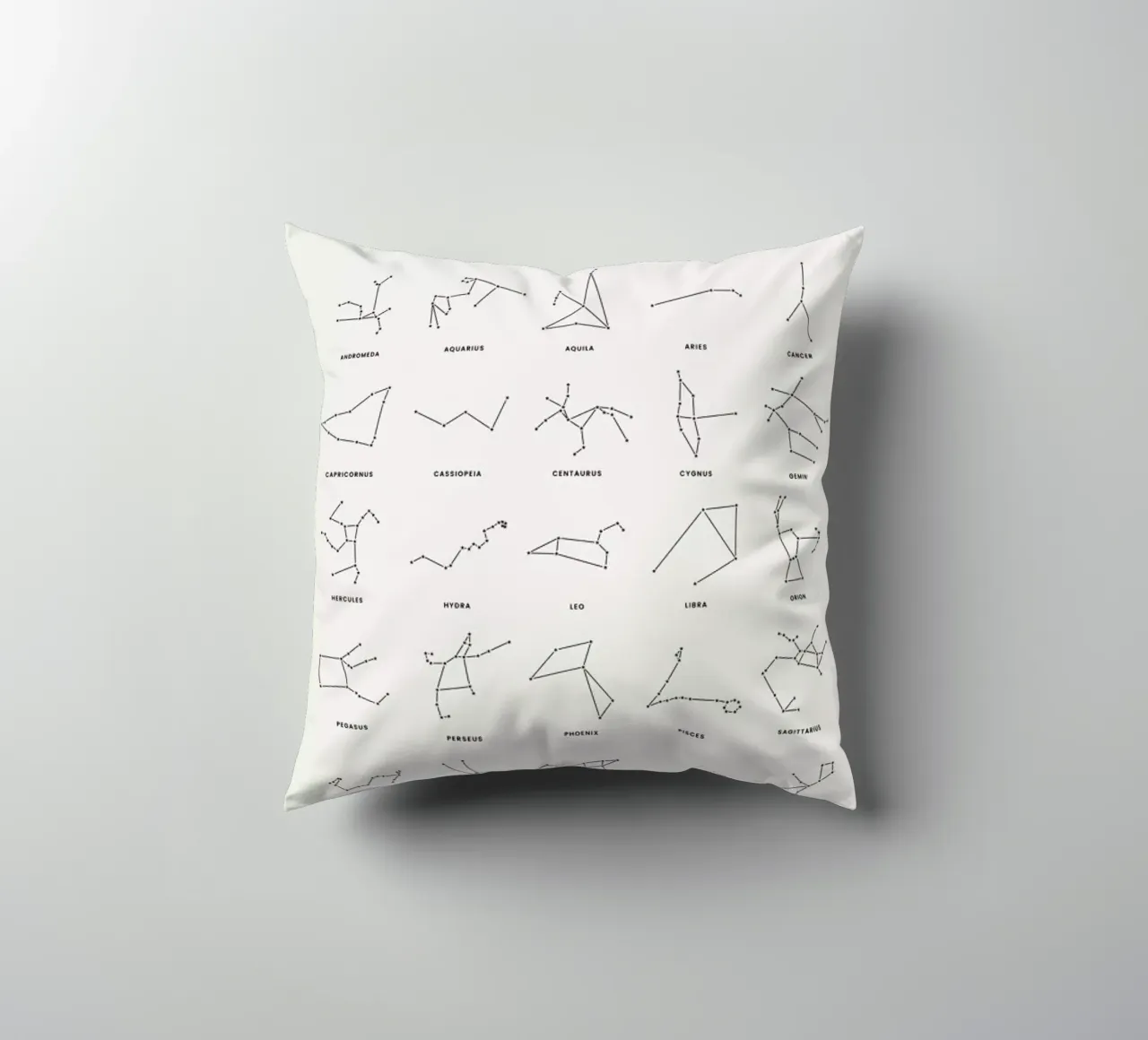 Constellation Chart 2 cuscino da daylight design studio