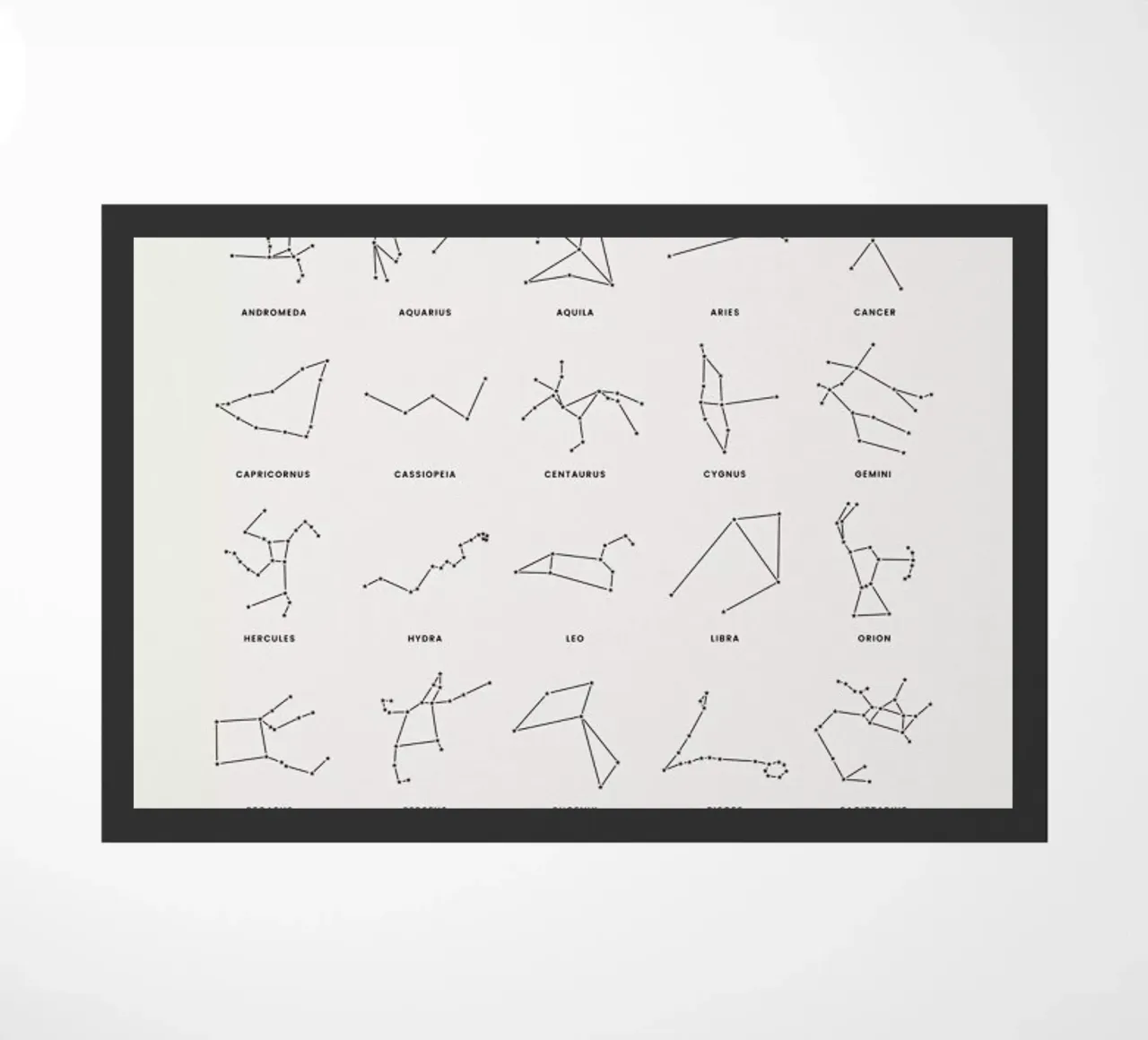 Constellation Chart 2 zerbino da daylight design studio