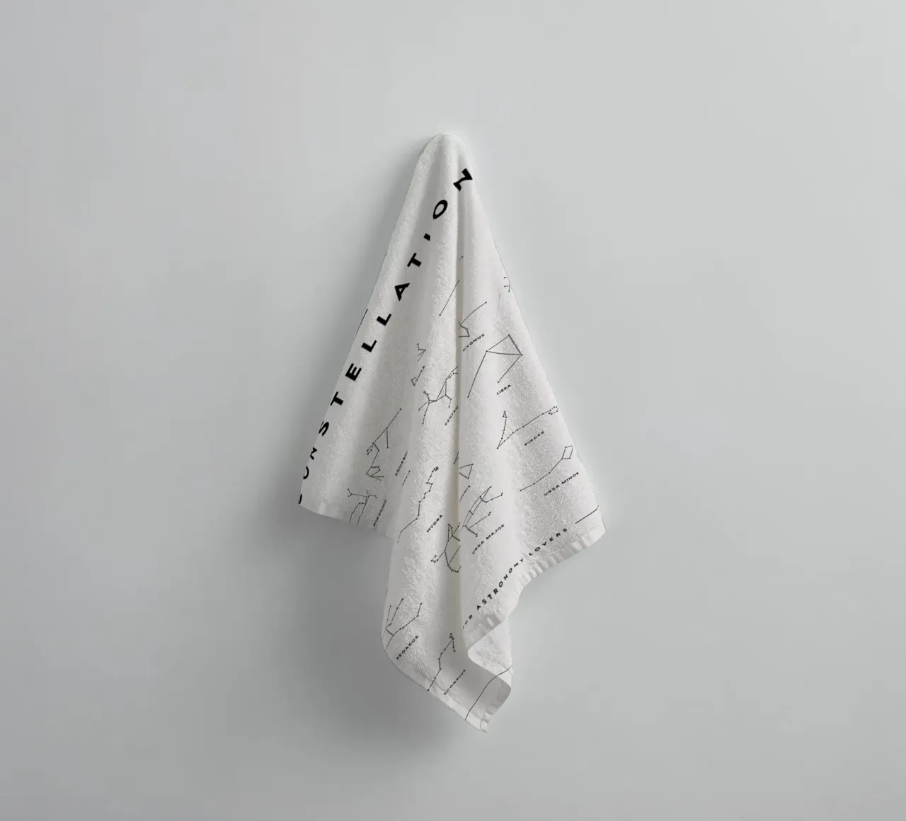 Constellation Chart 2 asciugamano da bagno da daylight design studio