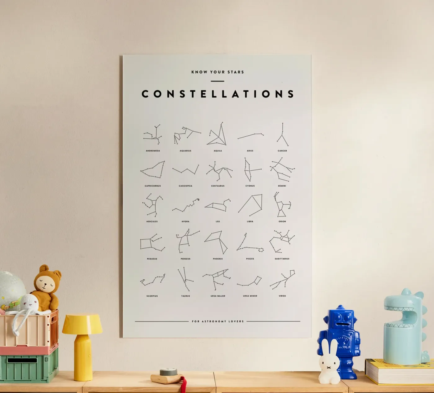 Constellation Chart 2 plexiglass da daylight design studio