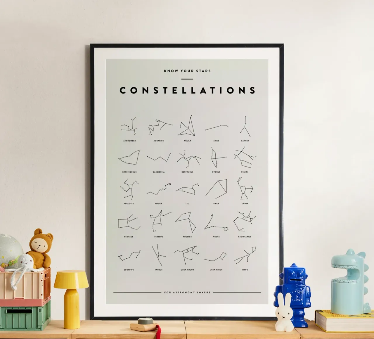 Constellation Chart 2 carta hahnemühle da daylight design studio