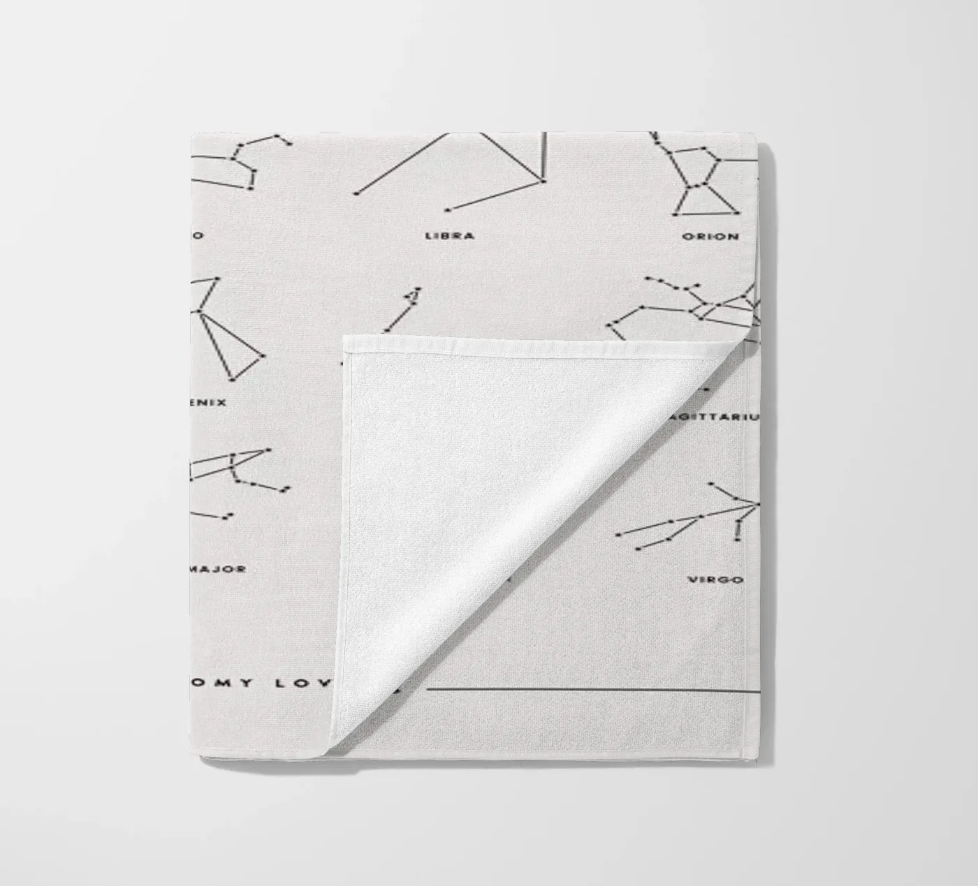 Constellation Chart 2 strandhanddoek van daylight design studio