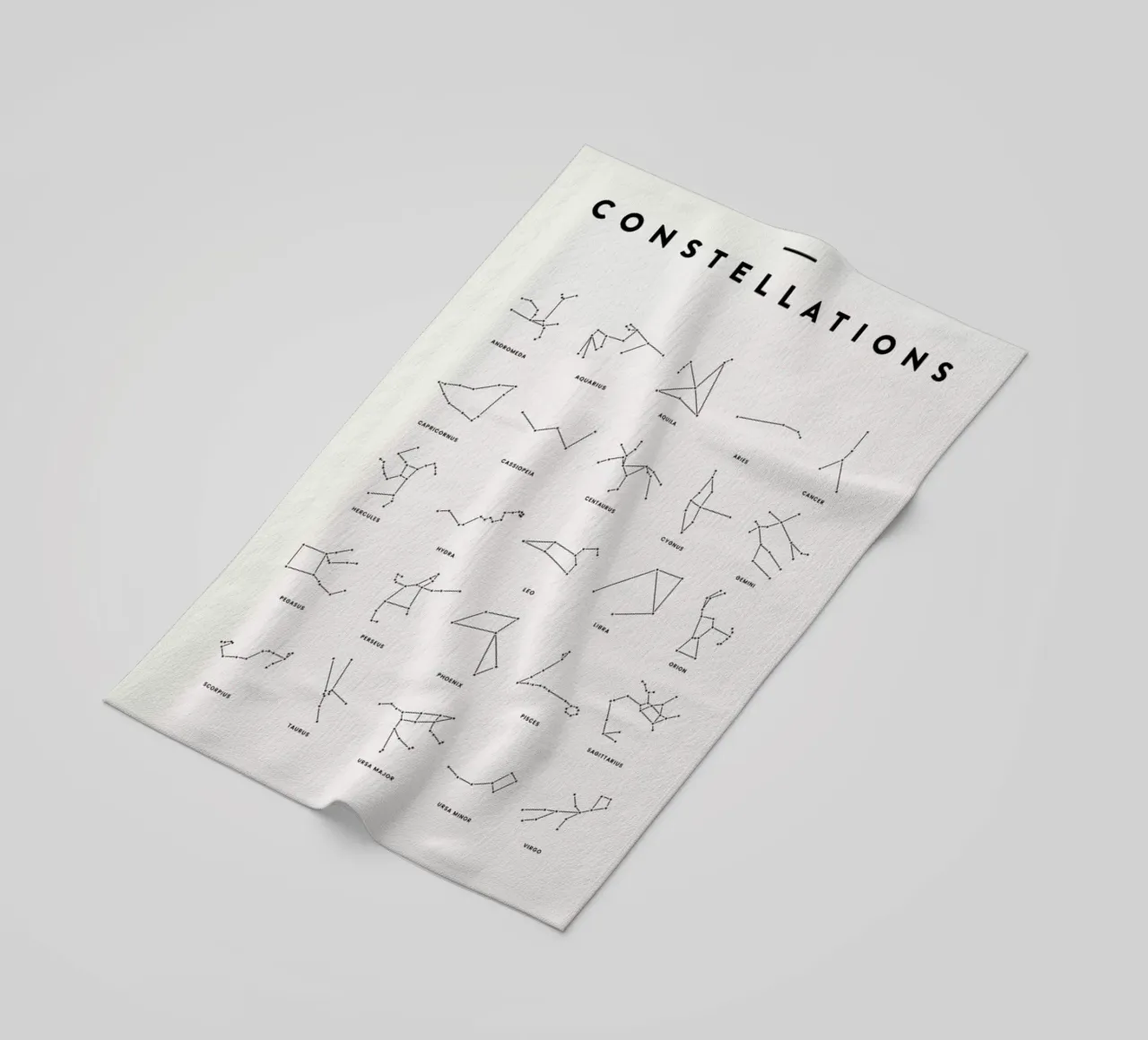 Constellation Chart 2 telo mare da daylight design studio