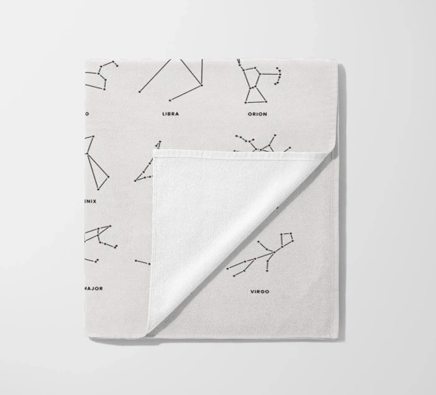 Constellation Chart 2 strandhanddoek van daylight design studio